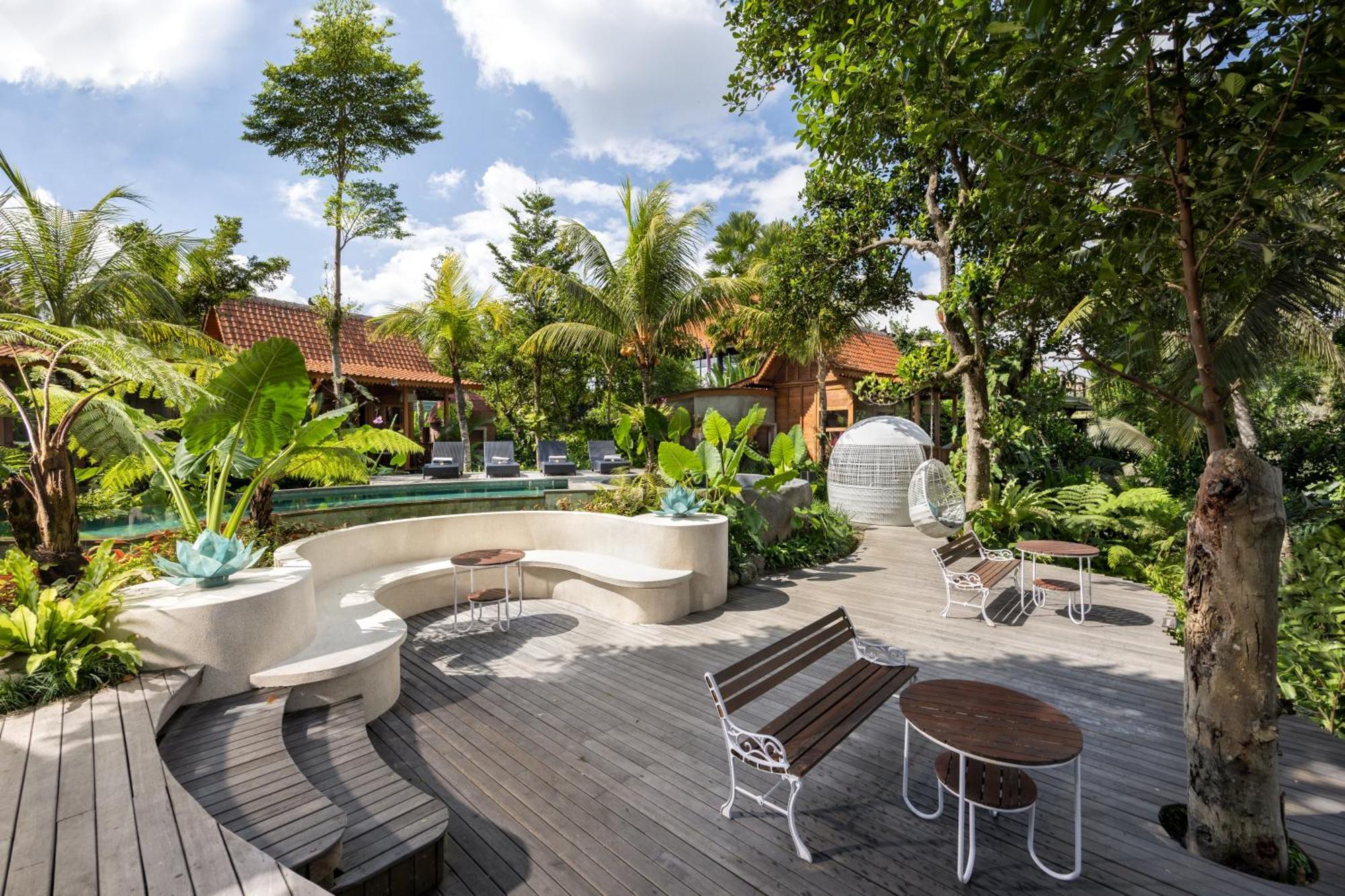 Berlima Wooden Lodge By Pramana Villas Ubud Buitenkant foto