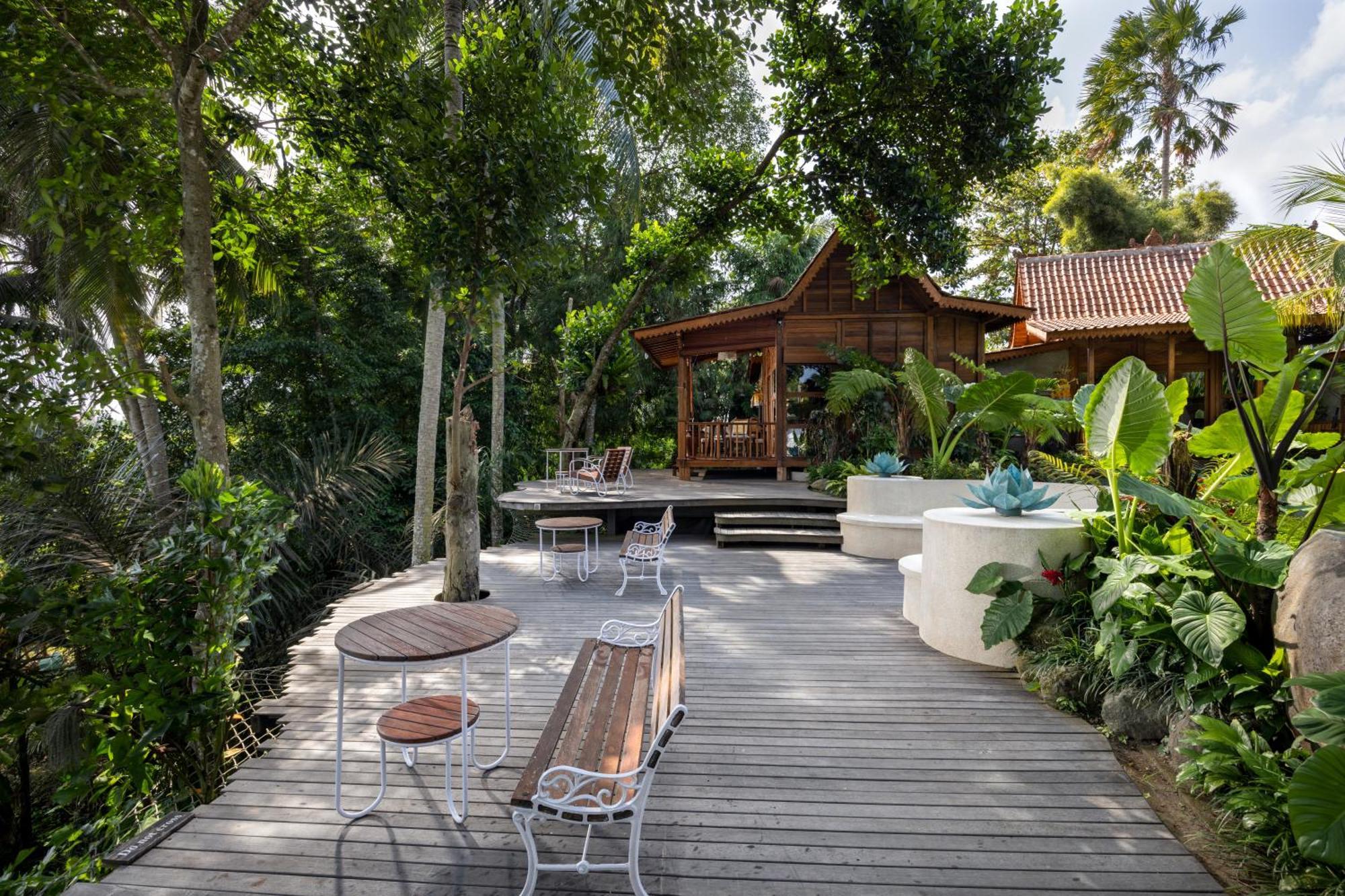 Berlima Wooden Lodge By Pramana Villas Ubud Buitenkant foto