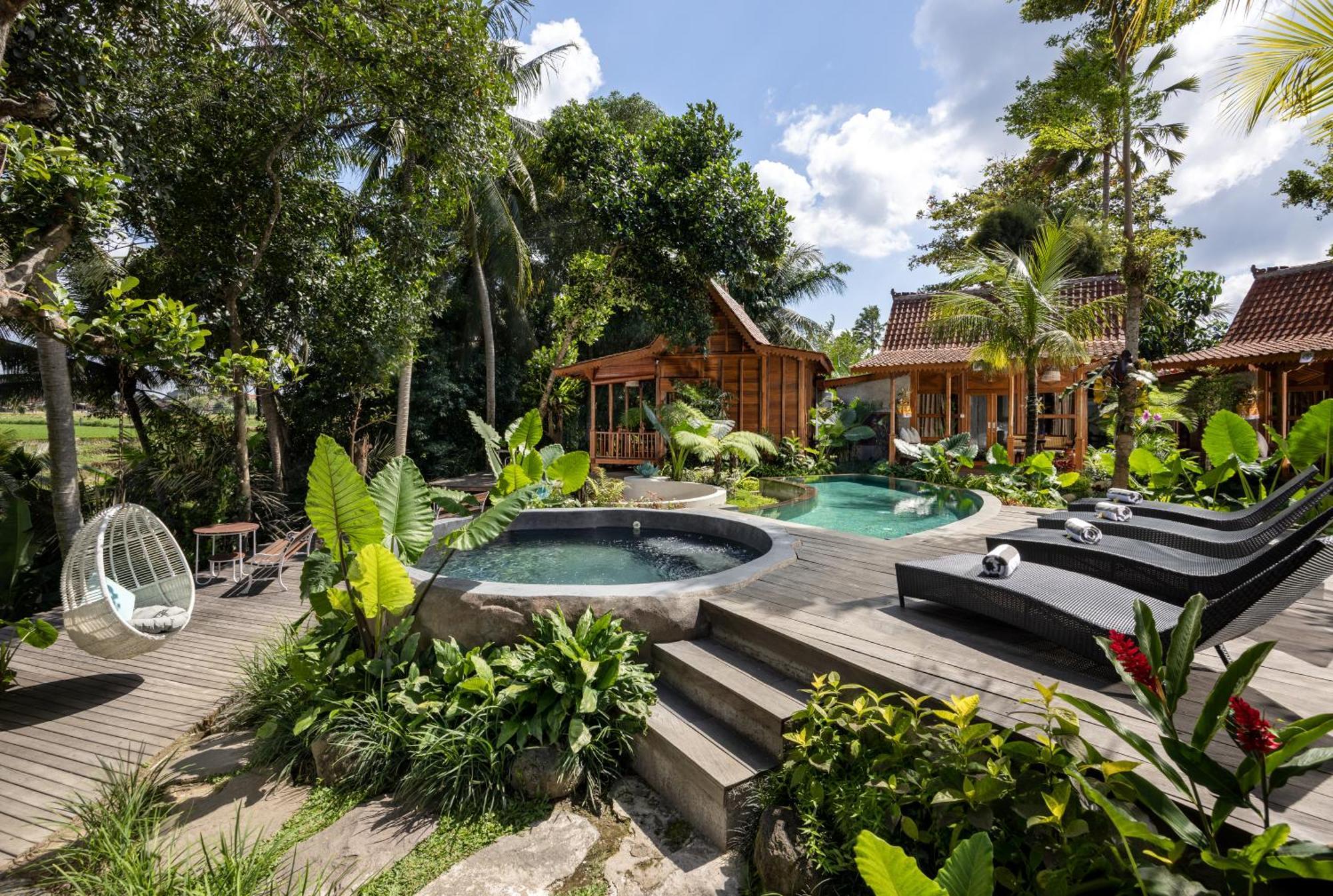 Berlima Wooden Lodge By Pramana Villas Ubud Buitenkant foto
