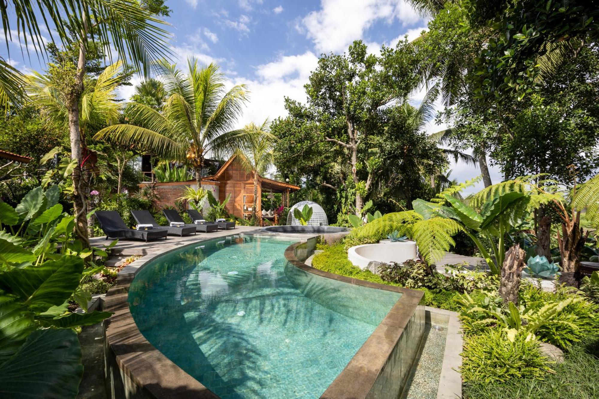 Berlima Wooden Lodge By Pramana Villas Ubud Buitenkant foto